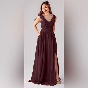 Kennedy Blue Natalie Beaded Dress with Pockets